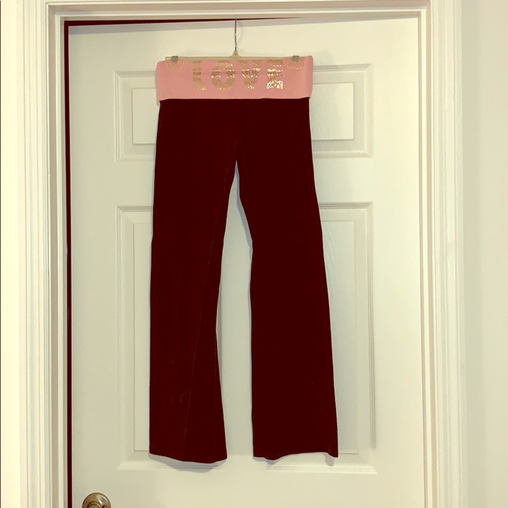 💕🎀Victoria’s Secret Pink Yoga Pants🎀💕
